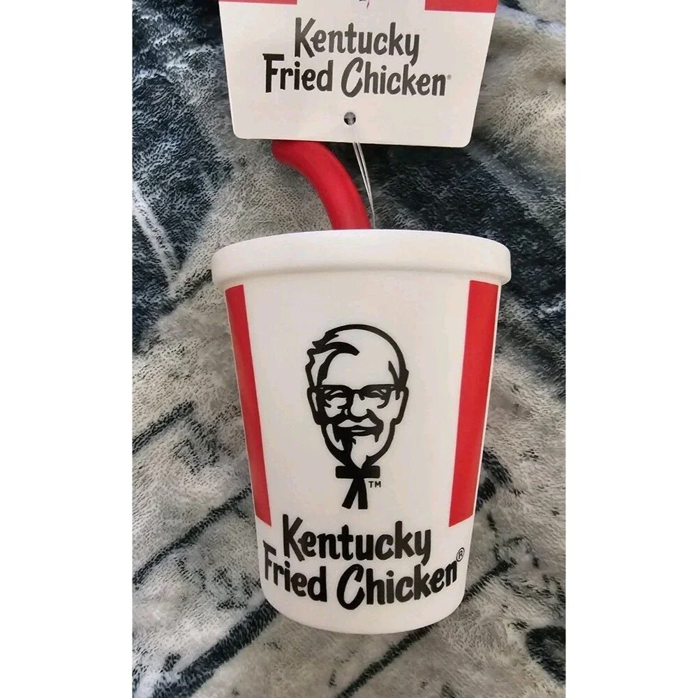 KFC Mini Soda Cup Dog Toy Vinyl Squeaky Toy Kentucky Fried Chicken Pet Toy